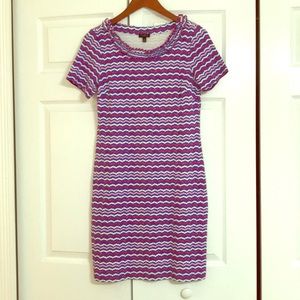 Talbots striped dress.  Size MP